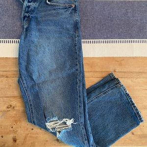 H&M Mom Jeans, Dark Wash, High Waisted
